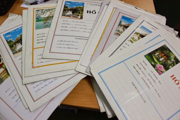 Hồ sơ nhập học liên thông gồm những gì?